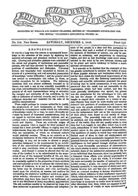 Chambers's Edinburgh Journal, No. 309 by Various