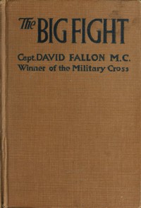 The Big Fight (Gallipoli to the Somme) by David Fallon