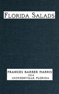 Florida Salads by Frances Barber Harris