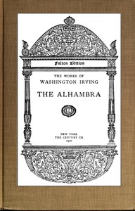 The Alhambra by Washington Irving