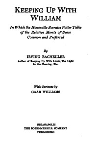 Keeping Up with William by Irving Bacheller