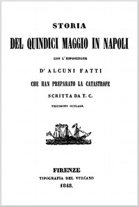 Storia del Quindici Maggio in Napoli by Tommaso Cimino