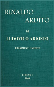 Rinaldo ardito: Frammenti inediti pubblicati sul manoscritto originale by Ariosto