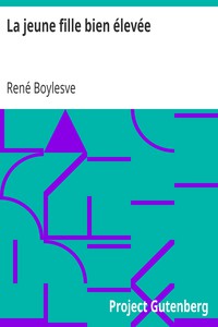 La jeune fille bien élevée by René Boylesve