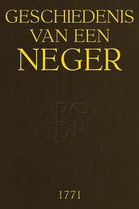 Geschiedenis van een Neger by Anonymous