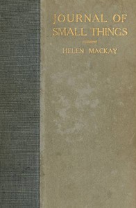 Journal of Small Things by Helen Mackay