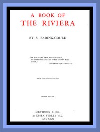 A Book of the Riviera by S. Baring-Gould