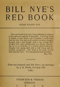 Bill Nye's Red Book by Bill Nye