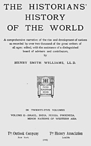 The Historians' History of the World in Twenty-Five Volumes, Volume 02 by Williams