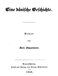 Eine dänische Geschichte: Roman by Adele Schopenhauer