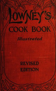 Lowney's Cook Book by Maria Willett Howard