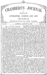 Chambers's Journal of Popular Literature, Science, and Art, No. 733, January 12,