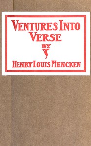 Ventures Into Verse by H. L. Mencken