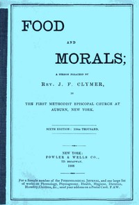 Food and Morals by J. F. Clymer