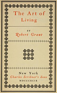 The Art of Living by Robert Grant