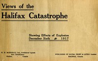 The Halifax Catastrophe by Royal Print &amp; Litho Limited