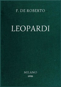 Leopardi by Federico De Roberto