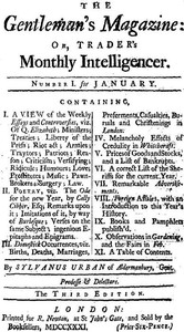 The Gentleman's Magazine, January 1731 by Various