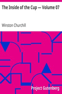 The Inside of the Cup — Volume 07 by Winston Churchill