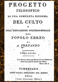 Progetto filosofico di una completa riforma del culto e dell'educazione