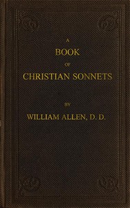 A Book of Christian Sonnets by William Allen