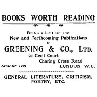 Books Worth Reading by Greening &amp; Co. Ltd.