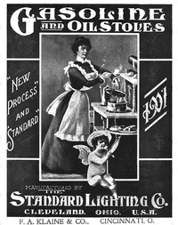 Gasoline and Oil Stoves, "New Process" and "Standard." 1901