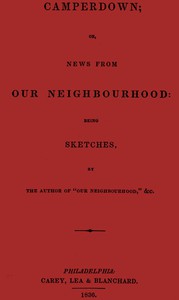 Camperdown; or, News from our neighbourhood by Mary Griffith