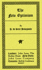 The New Optimism by H. De Vere Stacpoole