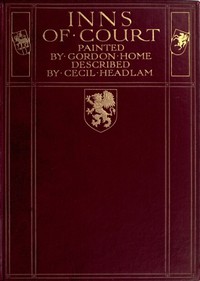 The Inns of Court by Cecil Headlam