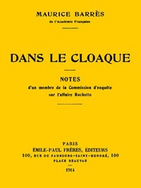 Dans le cloaque by Maurice Barrès