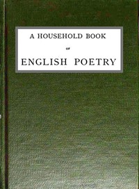 A Household Book of English Poetry by Richard Chenevix Trench