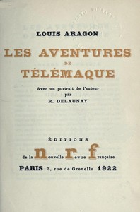 Les aventures de Télémaque by Aragon