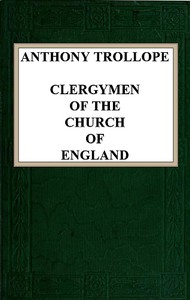 Clergymen of the Church of England by Anthony Trollope