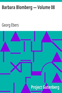 Barbara Blomberg — Volume 08 by Georg Ebers