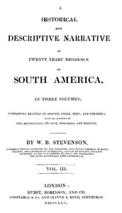 Historical and descriptive narrative of twenty years' residence in South America