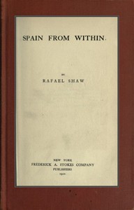 Spain from Within by Rafael Shaw