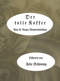 Der tolle Koffer by Felix Schloemp