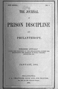 The Journal of Prison Discipline and Philanthropy (New Series, No. 3, January