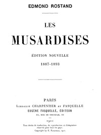 Les Musardises by Edmond Rostand