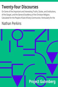 Twenty-four Discourses by Nathan Perkins