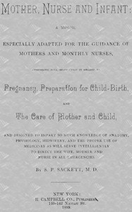 Mother, Nurse and Infant by S. P. Sackett