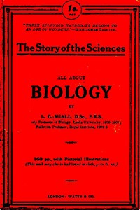 History of biology by L. C. Miall