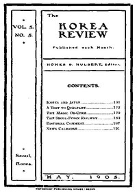 The Korea Review, Vol. 5 No. 5, May 1905 by Various