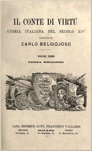 Il Conte di Virtù vol. 1/2 by Carlo Belgiojoso