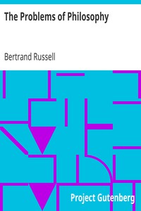 The Problems of Philosophy by Bertrand Russell