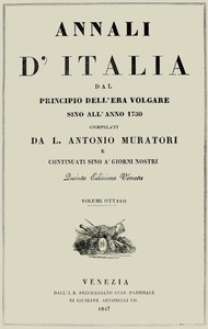 Annali d'Italia, vol. 8 by Antonio Coppi and Lodovico Antonio Muratori