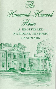 The Hammond-Harwood House: A Registered National Historic Landmark by Anonymous