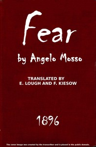 Fear by A. Mosso