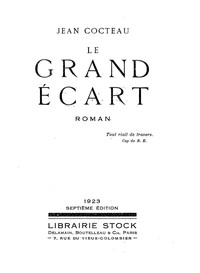 Le Grand Écart by Jean Cocteau